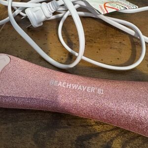 Beachwaver B1 Pink Glitter Styling Brush
